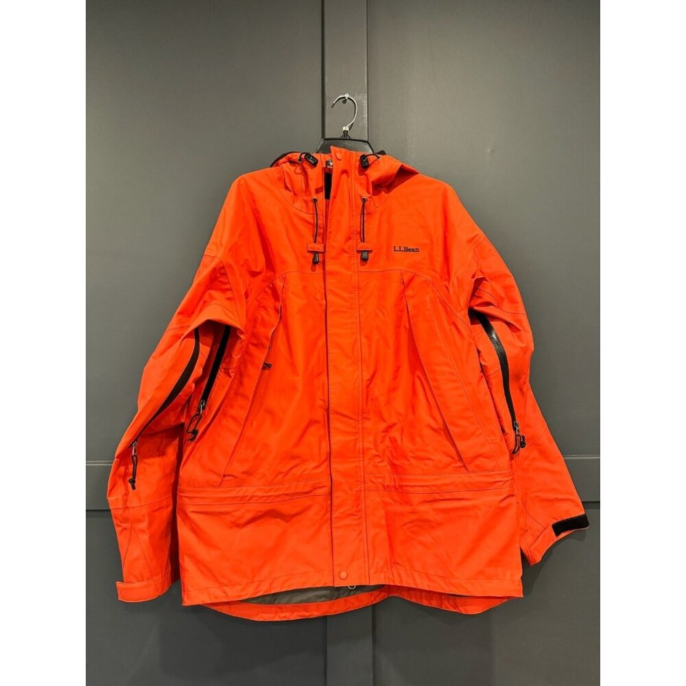 LL Bean Men's Jacket Large Warm Up Fleece Lined Full Zip Outdoor